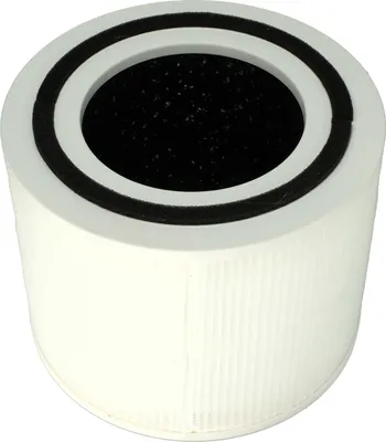 Produktbild von vhbw Luftilter kompatibel mit Levoit Core 300 RF, 300S, 300 Luftreiniger - Kombifilter Nylon-Vorfilter + HEPA + Aktivkohle