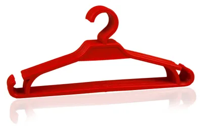 Produktbild von MONTIP Kinderkleiderbügel Rot 100 Stück