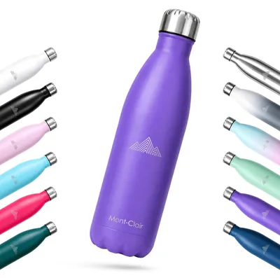 Isolierflasche aus Edelstahl, 750 ml, auslaufsicher, vakuumisoliert