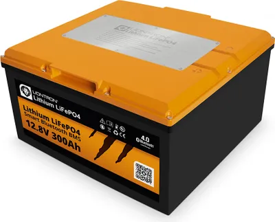 Produktbild von LIONTRON LiFePO4 Wohnmobil-Untersitz Akku - 12,8V 300Ah mit 0% MwSt nach §12 Abs. 3 UstG