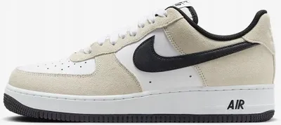 Produktbild von Nike Air Force 1 White Black Beige Schwarz Weiß AF1 Herren Sneaker NEU 41