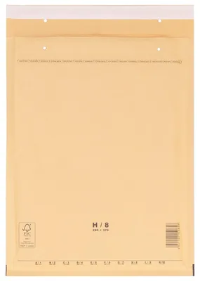 Produktbild von verpacking 100 Luftpolstertaschen 290x370 mm H8 Versandtaschen Braun - Luftpolsterumschlag Polsterumschläge selbstklebend