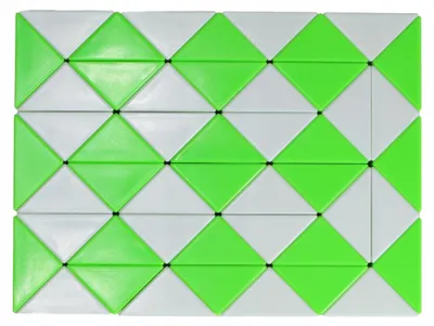 Produktbild von QiYi Magic Snake 48 Blöcke Zauberwürfel Grün