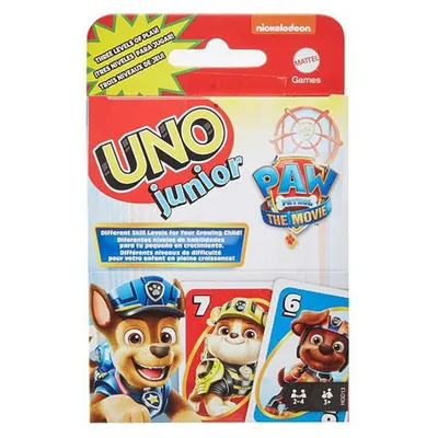 Immagine prodotto di Mattel Games UNO Junior PAW Patrol gioco di carte per bambini dai 3 anni in su