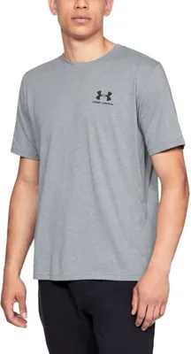 Produktbild von T-shirt UA Sportstyle Left Chest SS M 1326799 - grigio Pullunder Under Armour Größe: 4XL,