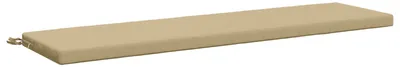 Image de Coussin de banc SOEST, 100 % polyester, beige, 140 x 40 x 5 cm
