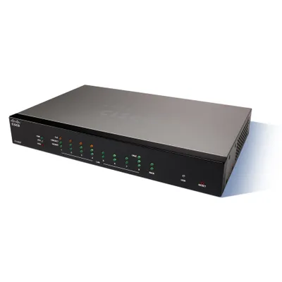 Produktbild von Cisco RV260P, Ethernet-WAN, Gigabit Ethernet, Schwarz