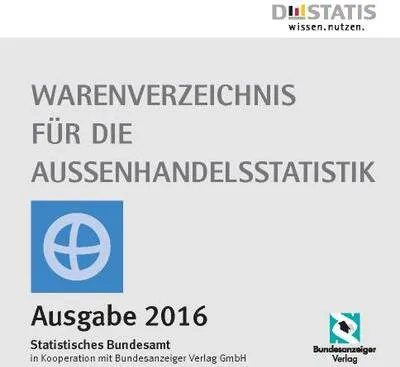 Produktbild von Warenverzeichnis für die Außenhandelsstatistik 2016, CD-ROM Für Windows