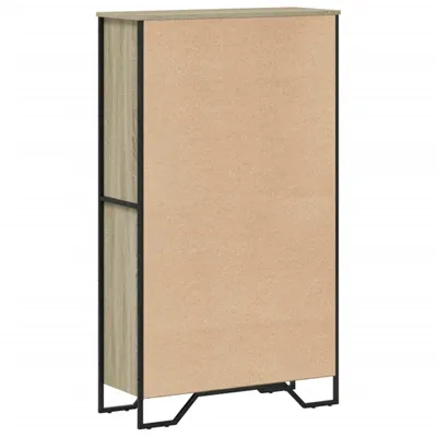 Image de vidaXL Bibliothèque Chêne Sonoma 80x31x137,5 cm Matériau dérivé du bois
