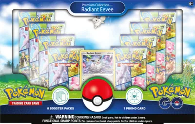 Image de Collection Premium Pokemon GO Evoli Rayonnant - Anglais