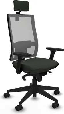 Zdjęcie produktu dla Krzesło biurowe Piqueras y Crespo 3D066N2 Czarny