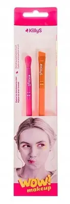 Produktbild von Killys WOW makeup Pinselset für Augenbrauen und Verblendung
