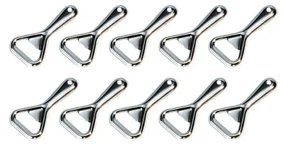 Immagine prodotto di 10 apriscatole per tappi a , acciaio, argento, 8 x 4,1 cm
