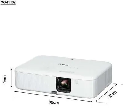 Immagine prodotto di Epson CO-FH02 Proiettore Home Cinema 3000 lumen (Full-HD, HDMI, USB, WLAN, Android TV, altoparlanti)