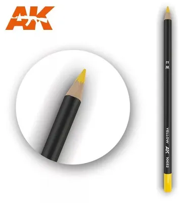 Produktbild von AK Interactive AK10032 - Watercolor Pencil Yellow