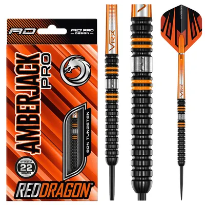 Immagine prodotto di Red Dragon Amberjack Pro 1 90% - Freccette in acciaio