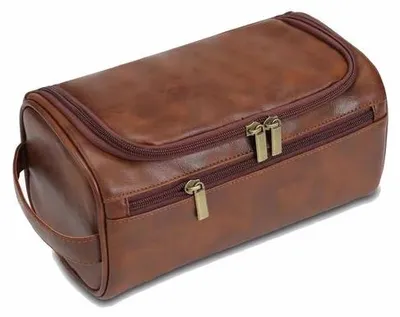 Produktbild von Leder Reisetischttas Braun Männer