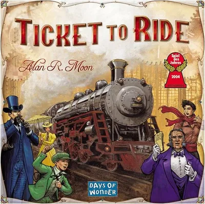 Imagen del producto de Asmodee, Ticket to Ride, Juego de mesa, Viajes/Aventura, A partir de 6 años, 30 minutos