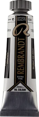 Produktbild von Rembrandt Ölfarbe Tube 15 ml Zinkweiß (Safloröl) 104