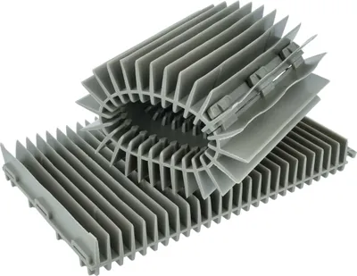 Produktbild von vhbw 2x Bürste Ersatz für Zodiac R06388800 für Poolroboter, Poolsauger - Aus PVC, 21 x 12,5 x 2,4 cm