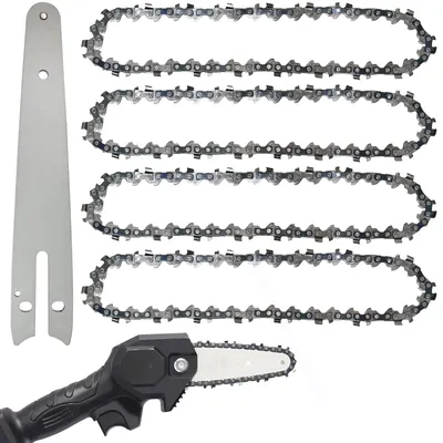 Productafbeelding van Kettingzaagketting zaagketting kettingzaag ketting - 6 inch - 37 aandrijfschakels - 1/4 LP - Set van 4