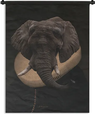 Produktbild von MuchoWow® Wandteppich Wandbehang Malerei - Tiere - Alte Meister 150x200 cm Tapisserie Dekoration Wandtuch - Wandaufhängung - Moderner