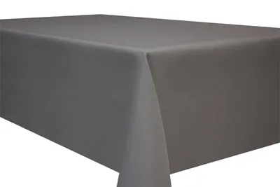 Produktbild von TISCHDECKE Leinenoptik Lotuseffekt Schmutzabweisend 160x220cm DUNKELGRAU