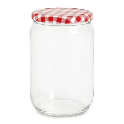 Produktbild von 24x EINMACHGLÄSER 900ml STURZGLÄSER MARMELADENGLÄSER mit Deckel Glas Einweckglas Einkochglas Konservierungsglas