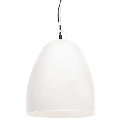 Produktbild von vidaXL Hängelampe Industriestil 25 W Weiß Rund 42 cm E27