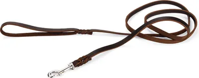 Produktbild von Karlie Rondo - Hundeleinen - Geflochten - Leder - Braun - 200x1,2 cm
