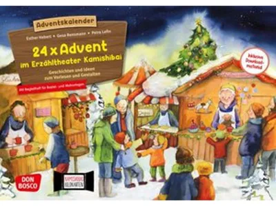 Produktbild von 24 x Advent im Erzähltheater Kamishibai. Adventskalender.