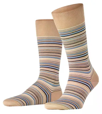 Zdjęcie produktu dla Skarpety FALKE Microblock, kolor beżowy (4390), rozmiar 43-44