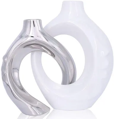 Obrázek produktu pro Elegantní sada keramických váz – moderní dekorace