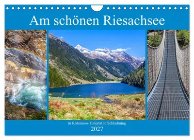 Produktbild von Am schönen Riesachsee (Wandkalender 2027 DIN A4 quer), CALVENDO Monatskalender
