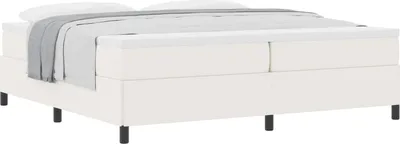 Produktbild von Boxspringbett Creme 200 x 200 cm Cordstoff