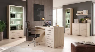 Produktbild von MINIO Schreibtisch mit Schubladen VEGAS 28 Santana Farbe