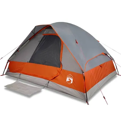 Immagine prodotto di Tenda da Campeggio a Cupola 2 Persone Grigio e Arancione