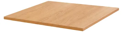 Image de Plateau de table carré stratifié 70 x 70 cm, bois clair - Oviala Haussmann