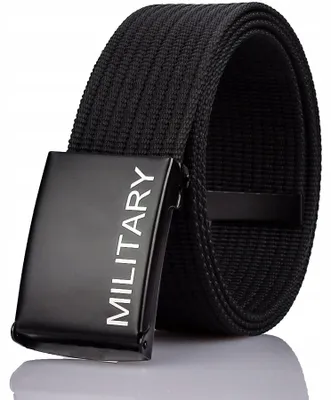 Produktbild von Gracio M01 Militär Stil Herren Gürtel aus Stoff