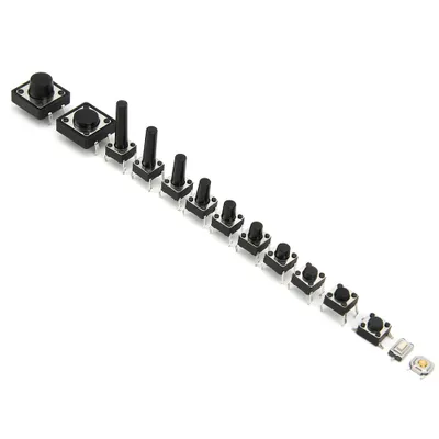 Imagen del producto de Interruptor, interruptor pulsador, microinterruptor, interruptor táctil, interruptor de contacto