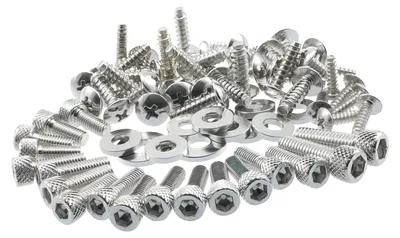 Produktbild von Dekoschrauben STR8 verchromt für Yamaha Aerox 50, MBK Nitro 50, Aerox 100