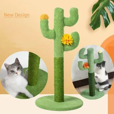 Produktbild von Kratzbaum Kaktus, natürliches Sisal, 60 cm, für Katzen