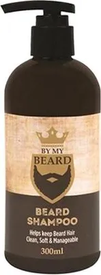 Produktbild von By My Beard Bart- und Stoppelshampoo für Männer, 300 ml