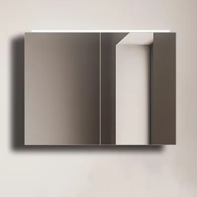 Immagine prodotto di Specchiera con illuminazione Talos Mirage 70 x 50 x 13,1 cm - corpo in alluminio di alta qualità con interruttore - specchio illuminato con luce bianca neutra - specchiera da acquistare