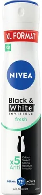Produktbild von Nivea Antiperspirant Black & White Invisible Fresh (Anti-perspirant) 200ml