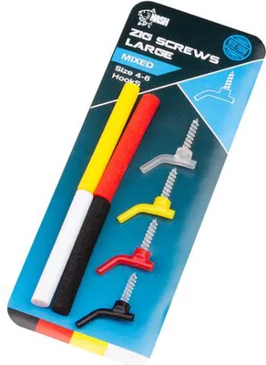 Zdjęcie produktu dla Pozycjoner Nash Zig Screws Large Mixed color