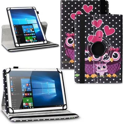 Produktbild von Universal Tablet Tasche 10 10.1 10.3 10.4 10.5 11 Zoll Hülle Schutzhülle DrehbarFarben:Motiv 4