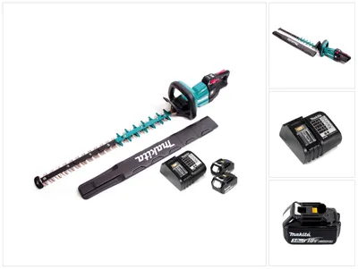 Produktbild von Makita DUH 751 SF Akku Heckenschere 18V 75 cm Brushless + 2x Akku 3,0Ah + Ladegerät