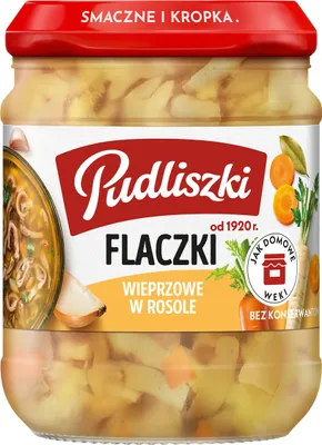 Obrázek produktu pro Pudliszki Flaczki wieprzowe 450 g