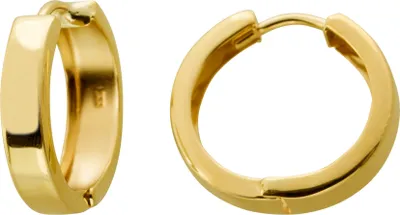 Produktbild von Creolen 14mm Gelbgold 333 8 Karat Klapp Scharnier